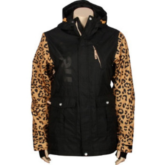 cheetah snowboard jacket